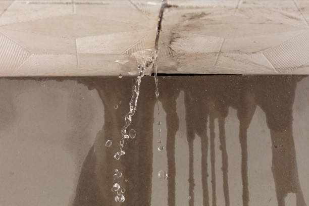Professional Structural Drying technician working in Old Lyme, CT